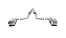 Corsa 2014-2014 Dodge Challenger SRT-8 6.4L V8 Manual Polished Xtreme Cat-Back Exhaust-1