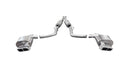 Corsa 2014-2014 Dodge Challenger SRT-8 6.4L V8 Auto Polished Xtreme Cat-Back Exhaust-1