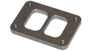 Vibrant T06 Turbo Inlet Flange (Divided Inlet) Mild Steel 1/2in Thick-1
