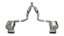 Corsa 2009-2010 Dodge Challenger R/T 5.7L V8 Manual Polished Xtreme Cat-Back Exhaust-1