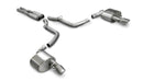 Corsa 2005-2010 Dodge Charger No Towing Hitch SRT-8 6.1L V8 Polished Xtreme Cat-Back Exhaust-1