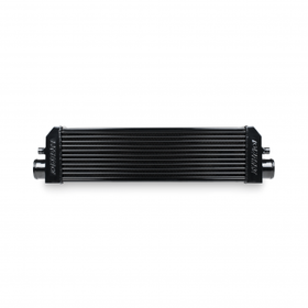 KraftWerks Core Size 22x7x3 - 2.5in Inlet/Outlet Universal Intercooler - Black