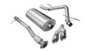 Corsa 2011-2013 Chevrolet Silverado Crew Cab/Short Bed 1500 6.2L V8 Polished Sport Cat-Back Exhaust-1