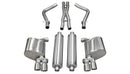 Corsa 2011-2013 Dodge Charger R/T 5.7L V8 Polished Sport Cat-Back Exhaust-1