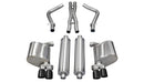 Corsa 11-14 Dodge Charger R/T 5.7L V8 Black Sport Cat-Back Exhaust-1