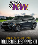 KW SUSPENSIONS HEIGHT ADJUSTABLE SPRING KIT: 2020+ BMW X5 M (F95)-3