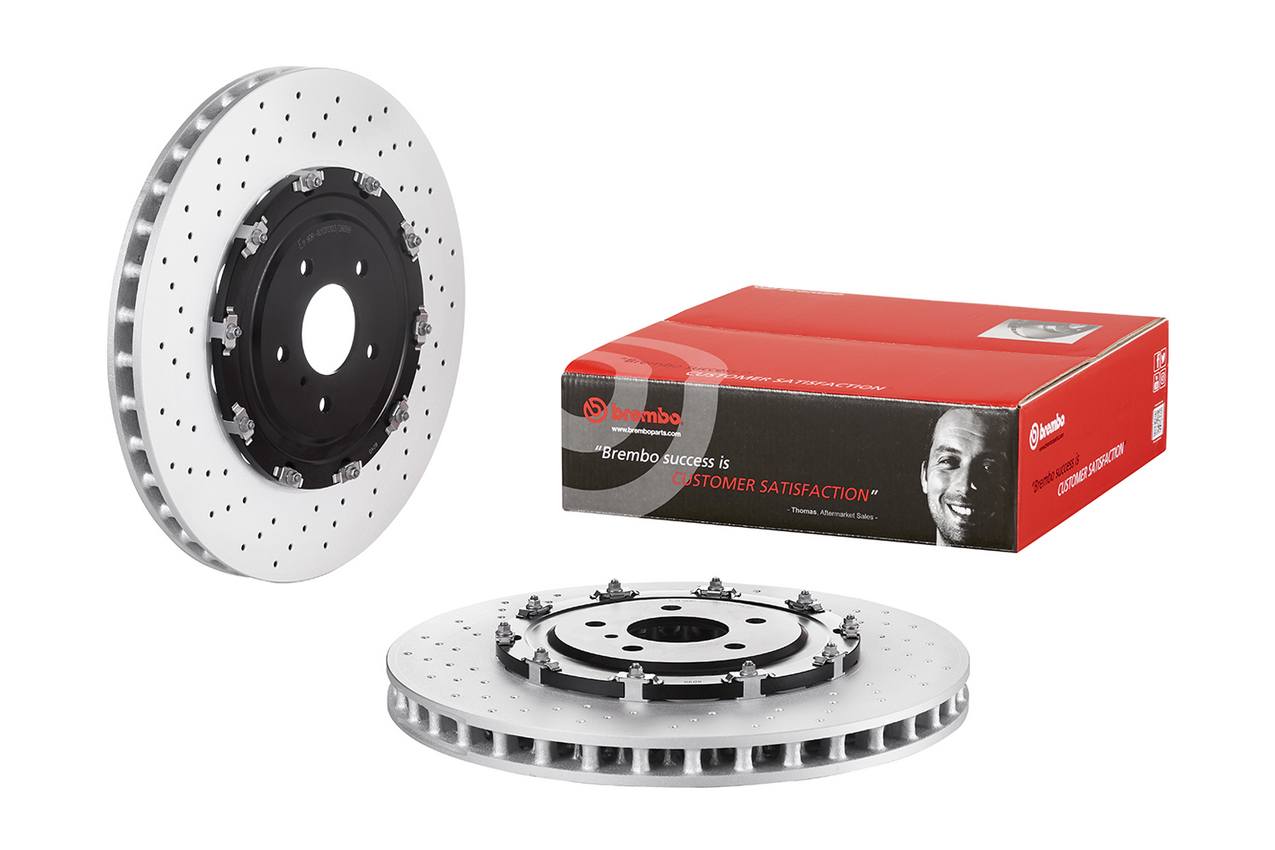 BREMBO OE ROTORS: 2015–2020 NISSAN GT-R