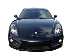 Zunsport Porsche Cayman S 981 (PDK) Front Grille Set - Black finish