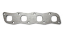 Vibrant T304 SS Exhaust Manifold Flange for Nissan KA24 motor 3/8in Thick-1