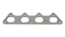 Vibrant T304 SS Exhaust Manifold Flange for Mitsubishi 4G63 motor 3/8in Thick-1