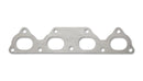 Vibrant Mild Steel Exhaust Manifold Flange for Honda/Acura D-Series motor 1/2in Thick-1