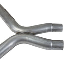 BBK 11-14 Mustang 3.7 V6 Short Mid X Pipe With Catalytic Converters 2-1/2 For BBK Long Tube Headers-4