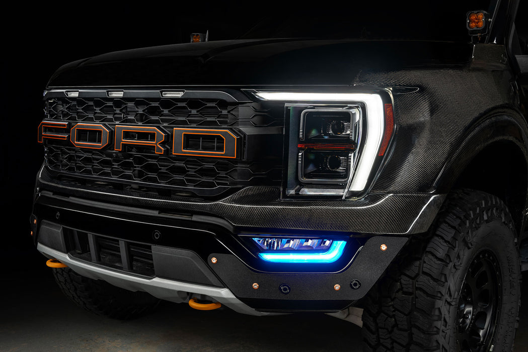 Oracle 21-22 Ford F-150 ColorSHIFT RGB+W Fog Light DRL Upgrade Kit w/ No Controller SEE WARRANTY