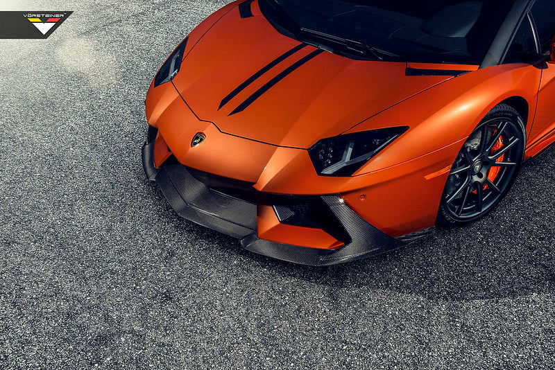 LAMBORGHINI AVENTADOR ZARAGOZA EDIZIONE AERO FRONT SPOILER