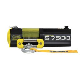 Superwinch 7500 LBS 12V DC 5/16in x 54ft Steel Rope S7500 Winch - 0