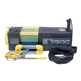 Superwinch 7500 LBS 12V DC 5/16in x 54ft Synthetic Rope S7500 Winch - 0