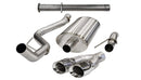 Corsa 2011-2014 Ford F-150 Raptor 6.2L V8 145in Wheelbase Polished Xtreme Cat-Back Exhaust-1