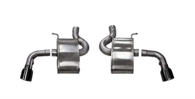 Corsa 2016 Chevrolet Camaro SS 6.2L V8 2.75in Black Sport Axle-Back Exhaust Dual Rear Exit