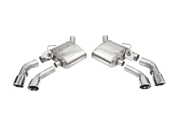 Corsa 16-24 Chevrolet Camaro SS/ZL1 6.2L V8 Polished Xtreme Axle-Back Exhaust (w/ Factory NPP Valve)