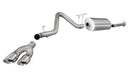 Corsa 2011-2013 Chevrolet Silverado Ext. Cab/Std. Bed 2500 6.0L V8 Polished Sport Cat-Back Exhaust-1