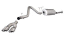 Corsa 2011-2013 Chevrolet SilveradoCrew Cab/Std. Bed 2500 6.0L V8 Polished Sport Cat-Back Exhaust-1