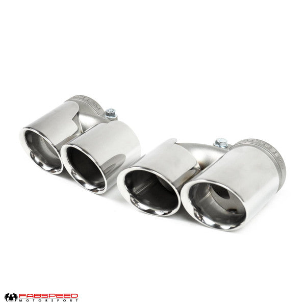 Fabspeed Porsche 996 C4S Deluxe Quad-Style Tips - (1999-2004)