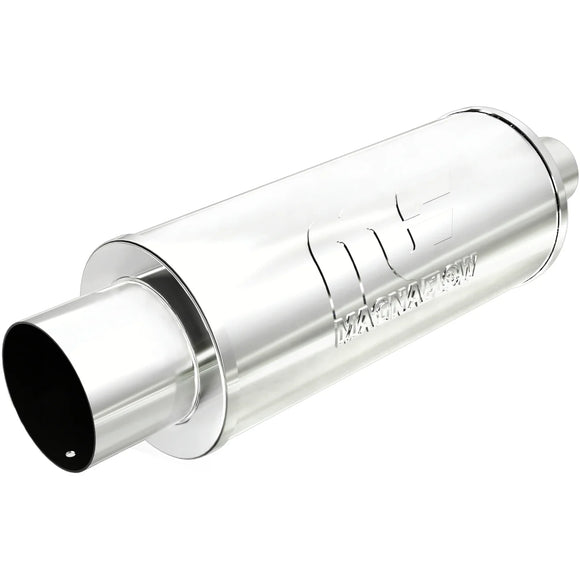 MagnaFlow Street Series 6 in. x 14 in. Round Straight-Through Performance Exhaust Muffler 14822