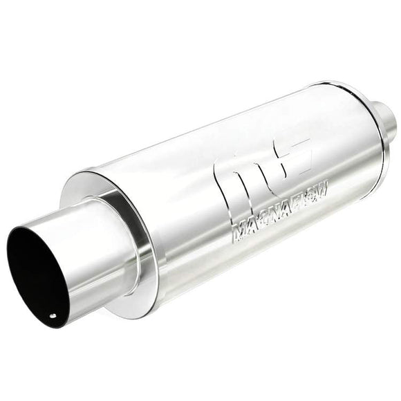MagnaFlow Muffler W/Tip Mag Rs 14X6X6 2.25/4.
