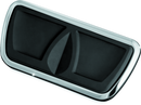 Kuryakyn Kinetic Brake Pedal Pad Chrome-1