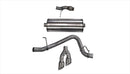 Corsa 2015-2020 ack Exhaust Sport 3in Single Side Twin Black 4in Tips 2015 Chevy Tahoe/GMC Yukon-1