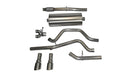 Corsa 14-19 GMC Sierra/Chevy Silv 1500 Crew Cab/Std. Bed 5.3L V8 Polished Sport Dual Rear CB Exhaust-1