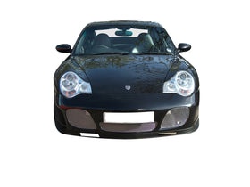 Zunsport Porsche 996 Turbo +C4S Front Grille Set - Silver finish