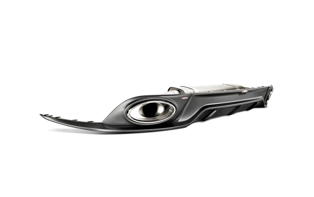 Akrapovic 14-15 Porsche 911 Turbo/Turbo S (991) Rear Carbon Fiber Diffuser - Matte