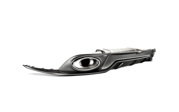 Akrapovic 14-15 Porsche 911 Turbo/Turbo S (991) Rear Carbon Fiber Diffuser - Matte