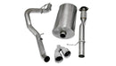 Corsa 2009-2013 Chevrolet Suburban 1500 5.3L V8 Polished Sport Cat-Back Exhaust-1