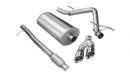 Corsa 2010-2013 Chevrolet Silverado Crew Cab/Short Bed 1500 4.8L V8 Polished Sport Cat-Back Exhaust-1