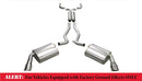 Corsa 10-13 Chevrolet Camaro Coupe SS 6.2L V8 Auto Polished Sport Cat-Back + XO Exhaust-1