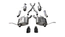 Corsa 2011-2021 Jeep Grand Cherokee 3.6L 2.5in Dual Rear Exit Sport Exhaust w/ 4.5in Black Tips-1