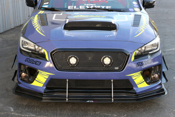 CARBON FIBER Canard/ Set of 4 Subaru WRX/STI 2015-2017