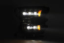 AlphaRex 17-20 Ford Raptor NOVA LED Proj Headlights Plank Style Chrm w/Activ Light Sequential Signal-5