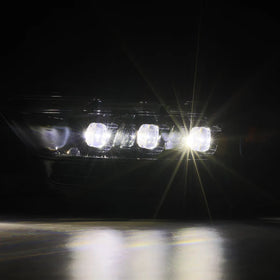 AlphaRex 15-17 Ford Mustang NOVA LED Proj Headlights Alpha Black w/Activ Light/Seq Signal/Switch DRL - 0