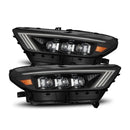 AlphaRex 15-17 Ford Mustang NOVA Series LED Projector Headlights Blk-1