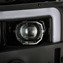 15-19 Chevrolet Silverado 2500HD/3500HD LUXX-Series LED Projector Headlights Black-4