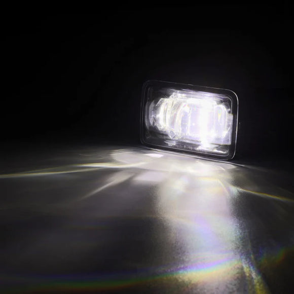 AlphaRex 15-20 Ford F150/17-22 Super Duty DoubleTap Dual Color LED Projector Fog Lights