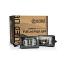 AlphaRex 15-20 Ford F150/17-22 Super Duty DoubleTap Dual Color LED Projector Fog Lights-1
