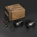 AlphaRex 15-20 Ford F150/17-22 Super Duty DoubleTap Dual Color LED Projector Fog Lights-4