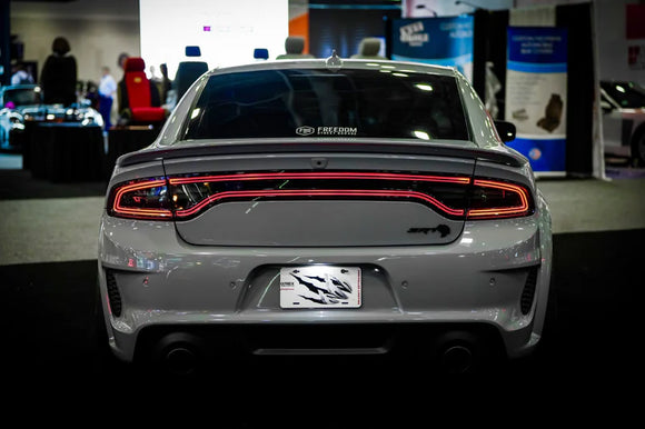 AlphaRex 15-23 Dodge Charger Nova-Series LED Tail Lights - Alpha-Black