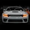 AlphaRex 15-23 Dodge Charger NOVA-Series LED Proj Headlights Blk w/Activtn Light & Seq.Sig / SB DRL-2