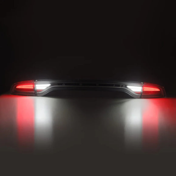 AlphaRex 15-23 Dodge Charger NOVA-Series Prismatic LED Tail Lights Black