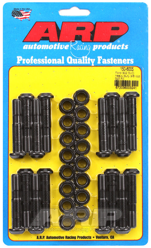 ARP Small Block Ford 302 Sportman SVO 3/8in Rod Bolt Kit